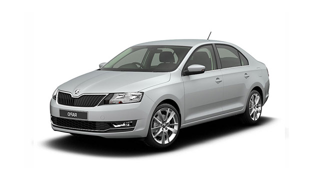 Car rental airport Belgrade Škoda Rapid automatik